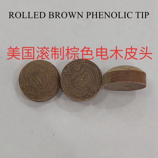 Rolled Brown Phenolic Tip