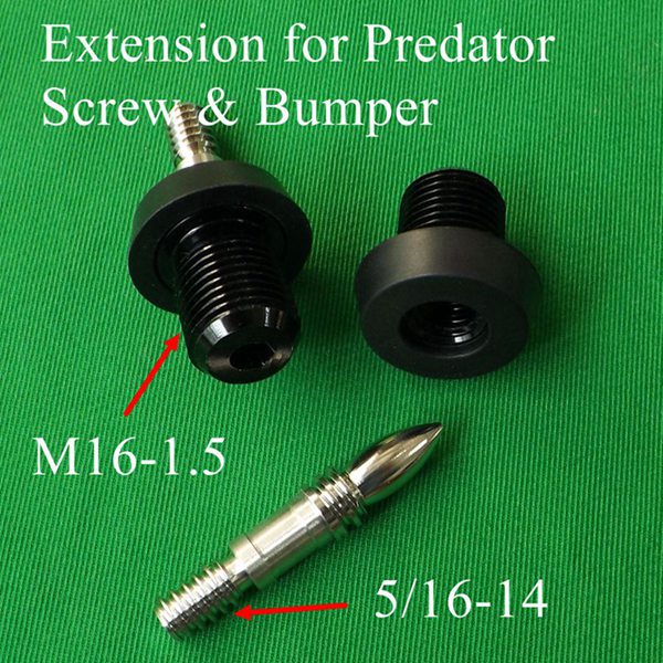 Extension Bullet pin & Bumper for Predator