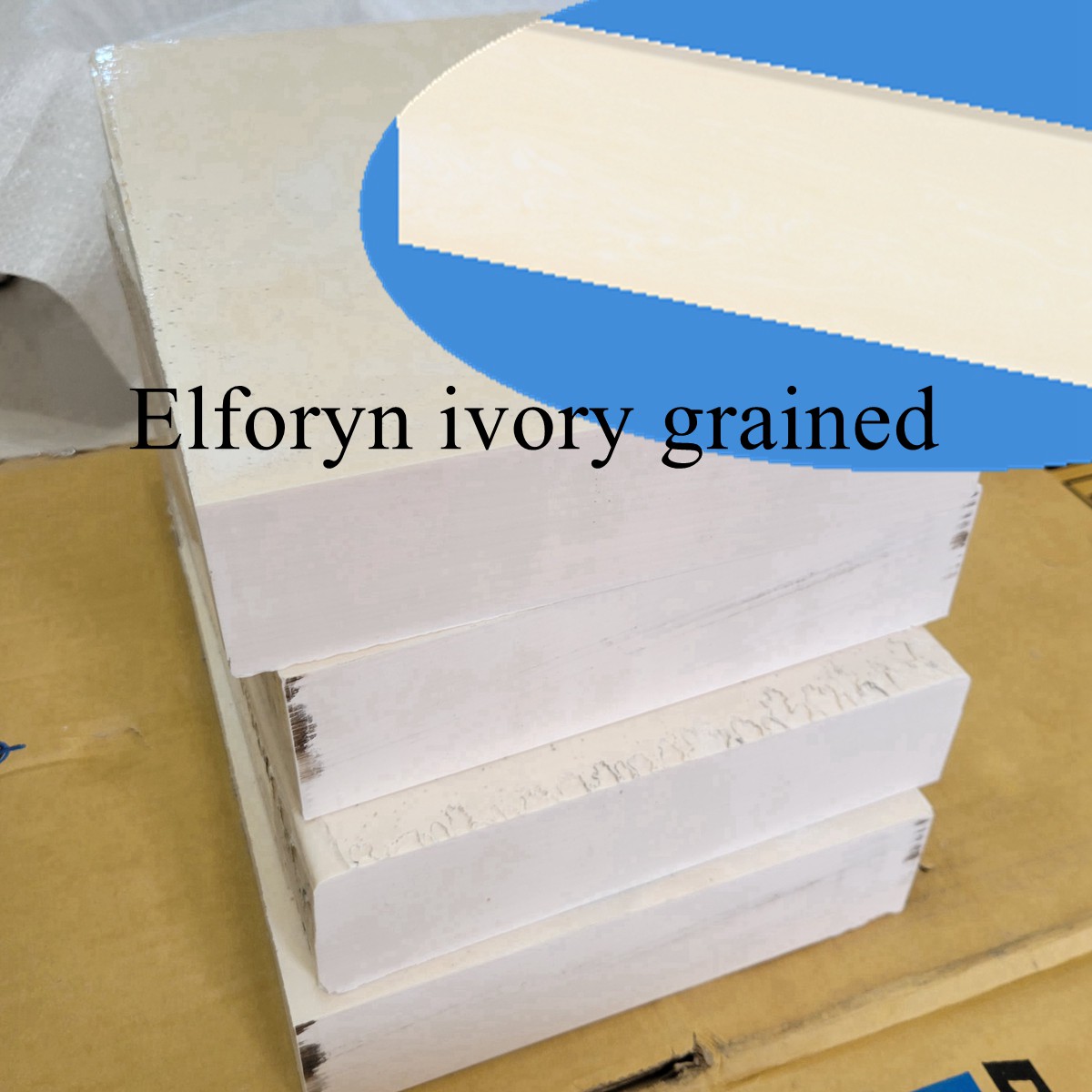Elforyn Ivory Granied（艾尔弗牙色仿象牙-有纹路）